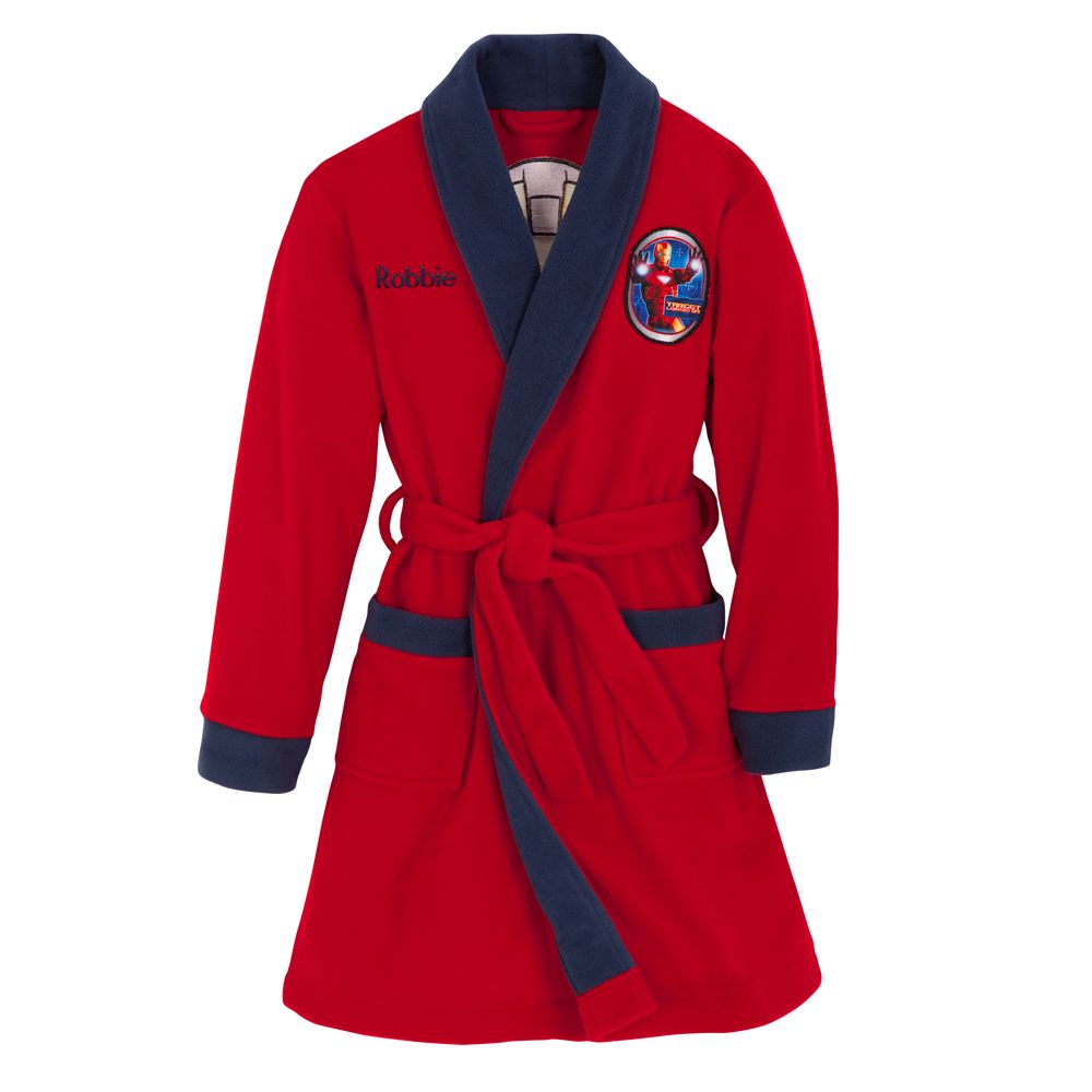 Personalizable Iron Man 2 Robe for Boys