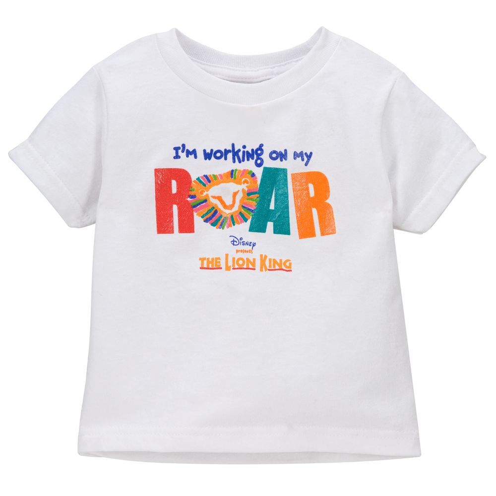 ''I'm Working on My Roar'' The Lion King: The Broadway Musical Tee for Kids