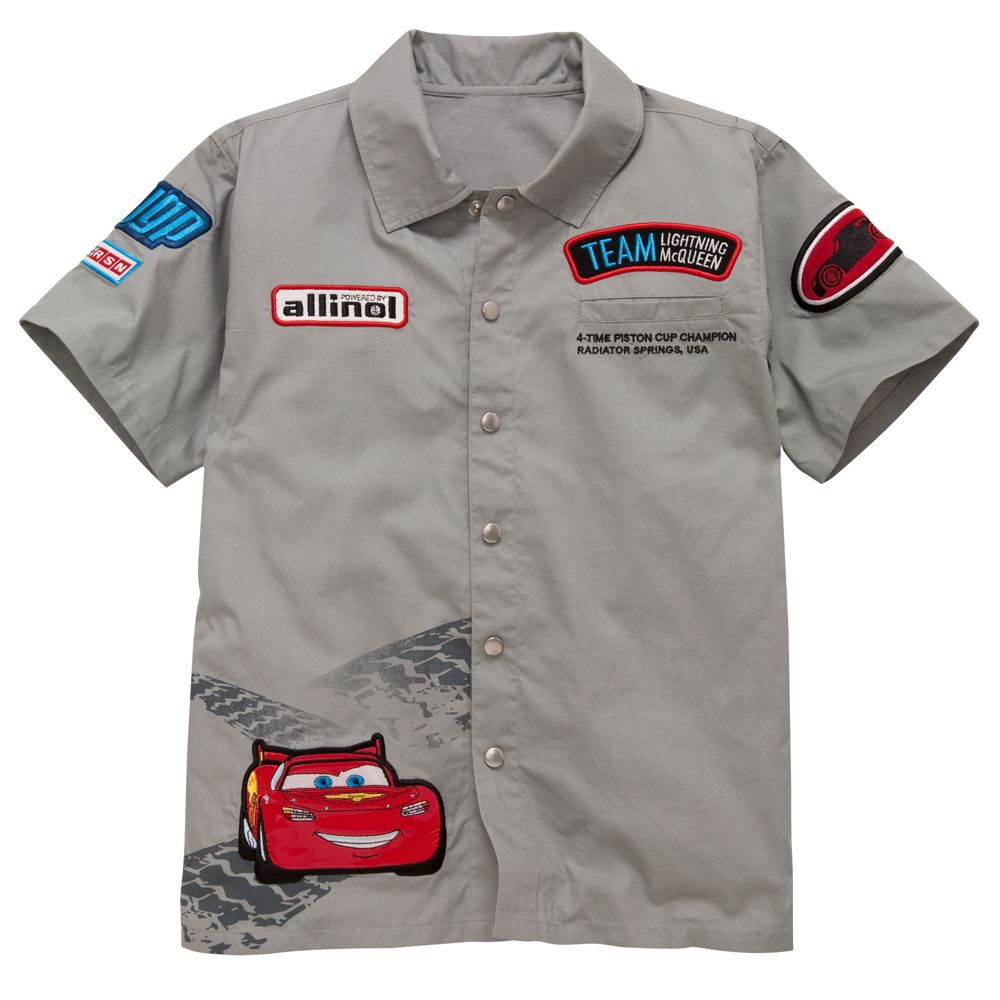 Mechanic Cars 2 Team Lightning McQueen Shirt for Boys