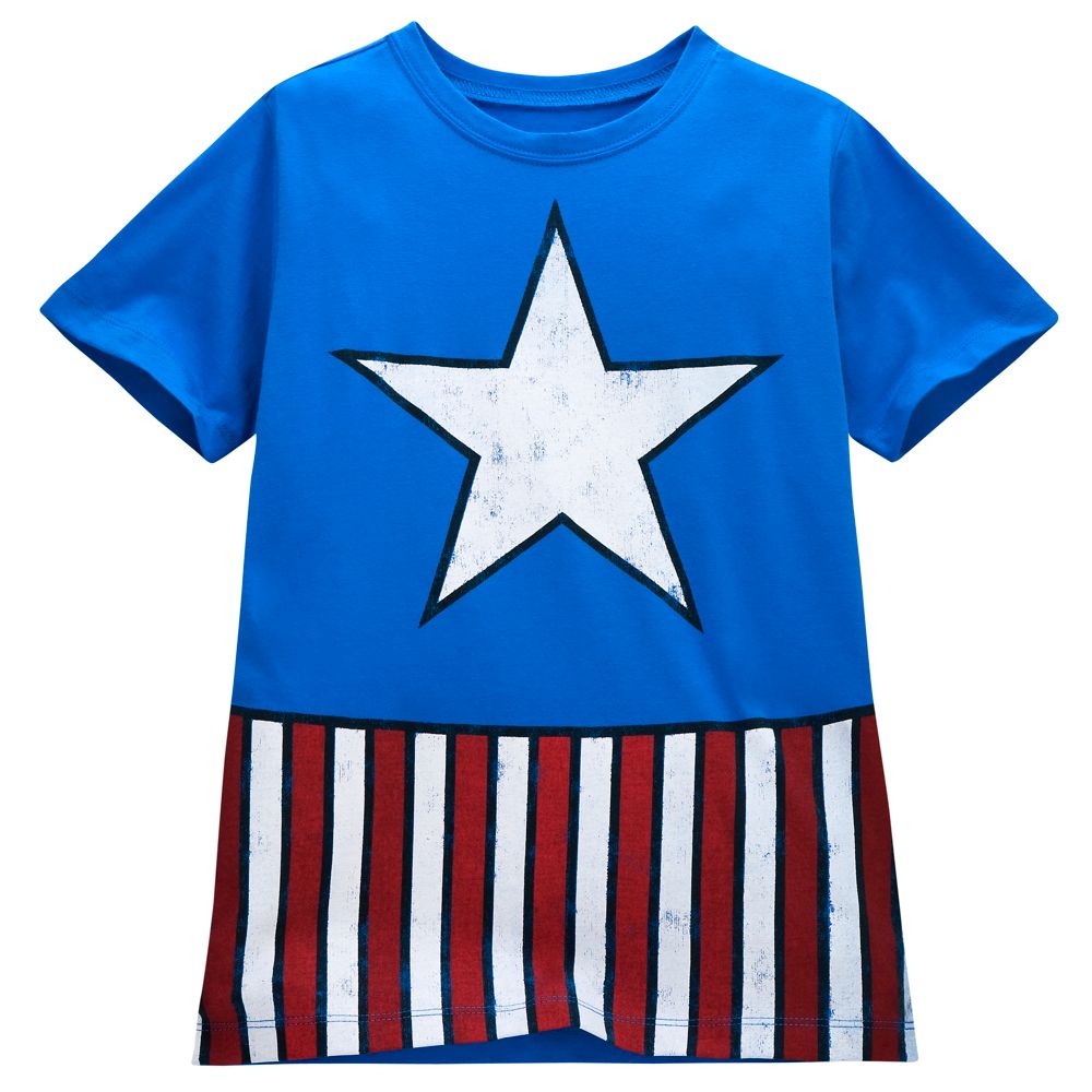 Outfit Captain America Tee for Kids