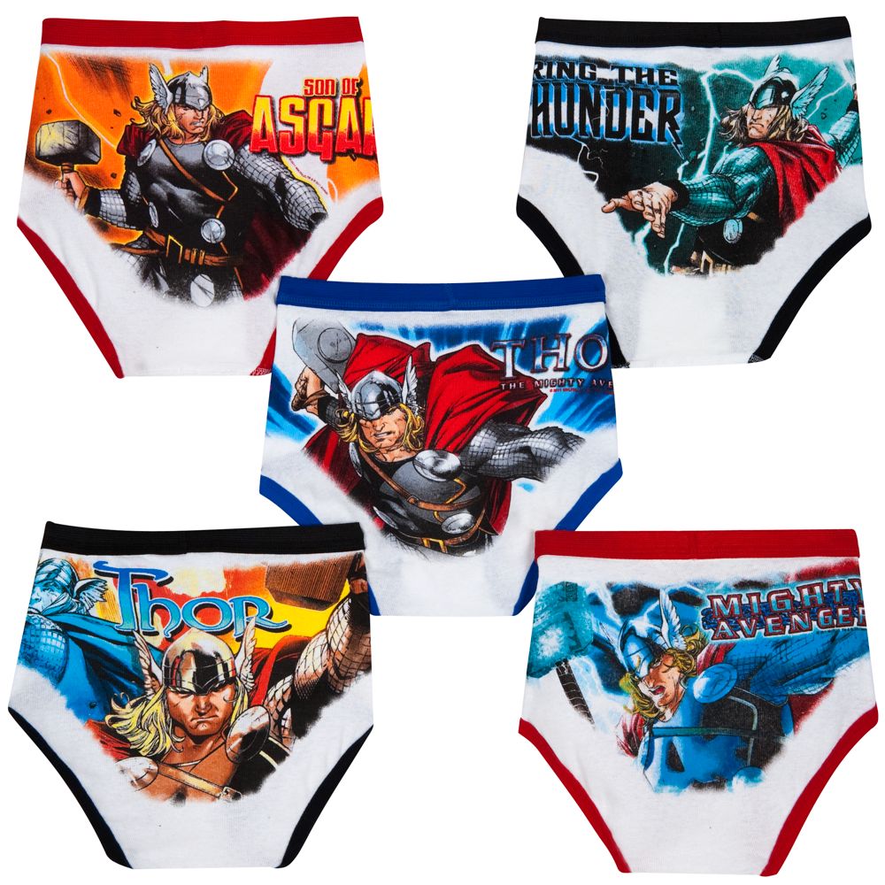 Thor Underwear Set for Boys -- 5-Pack