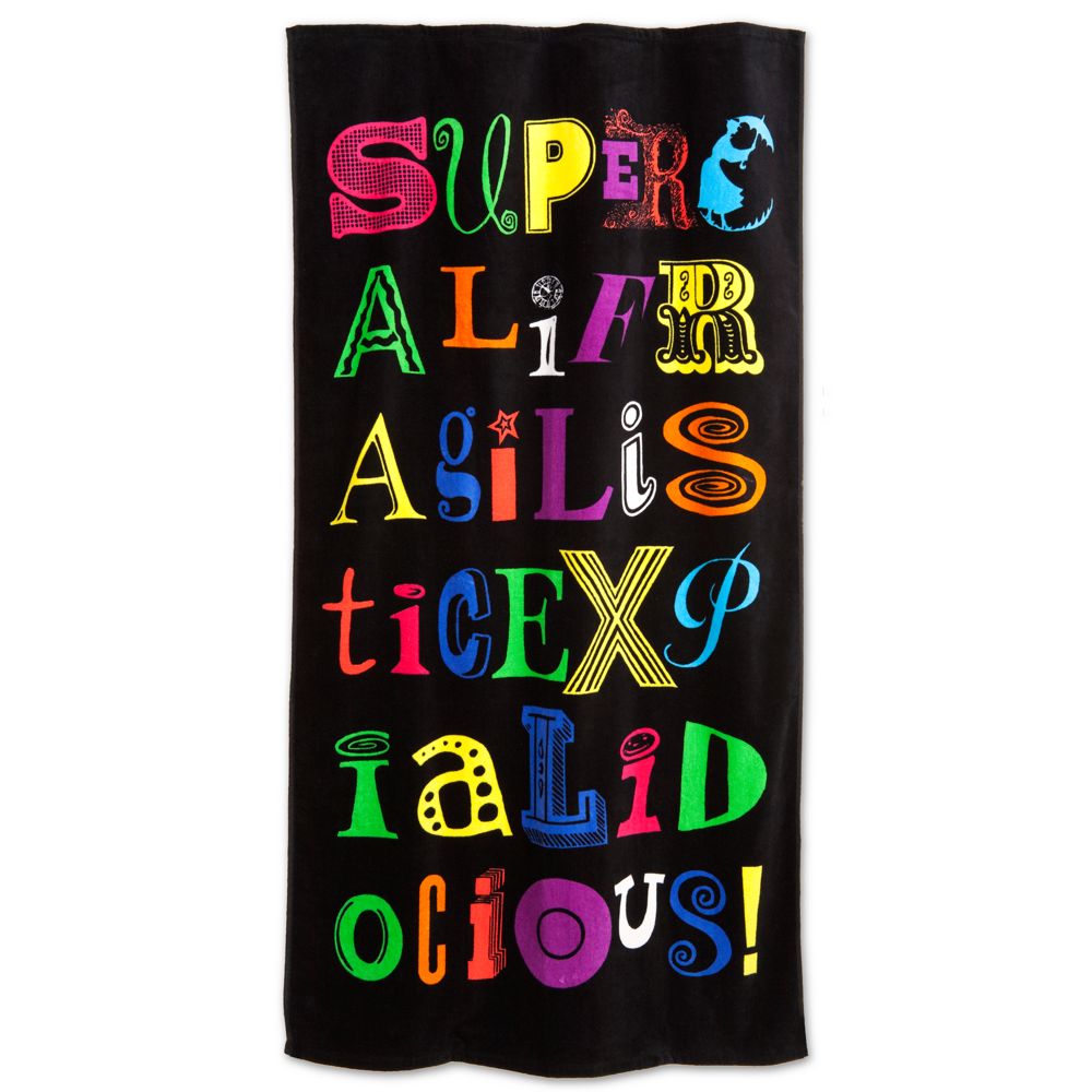 Mary Poppins: The Broadway Musical - Supercalifragilisticexpialidocious Towel