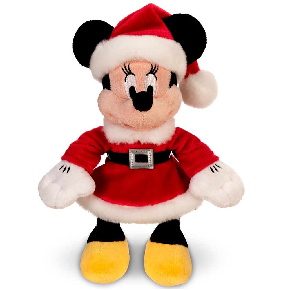 Mrs. Claus Minnie Mouse Mini Bean Bag Plush Toy -- 10 H