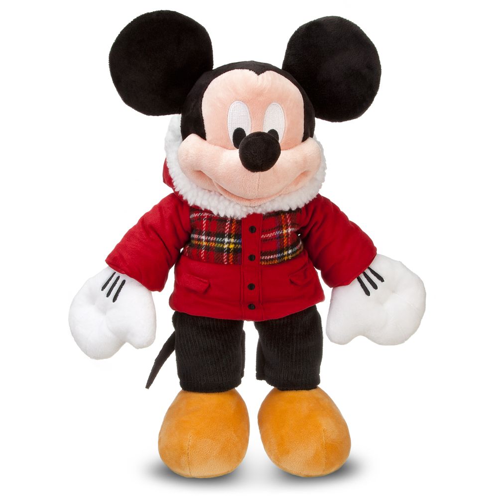 christmas plush mickey and minnie