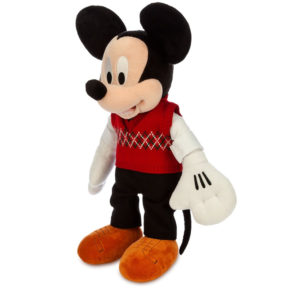 santa mickey mouse plush