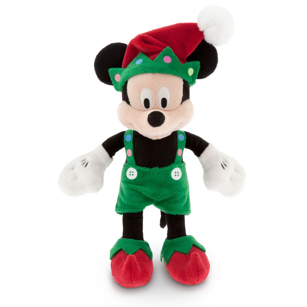 mickey mouse christmas plush toy