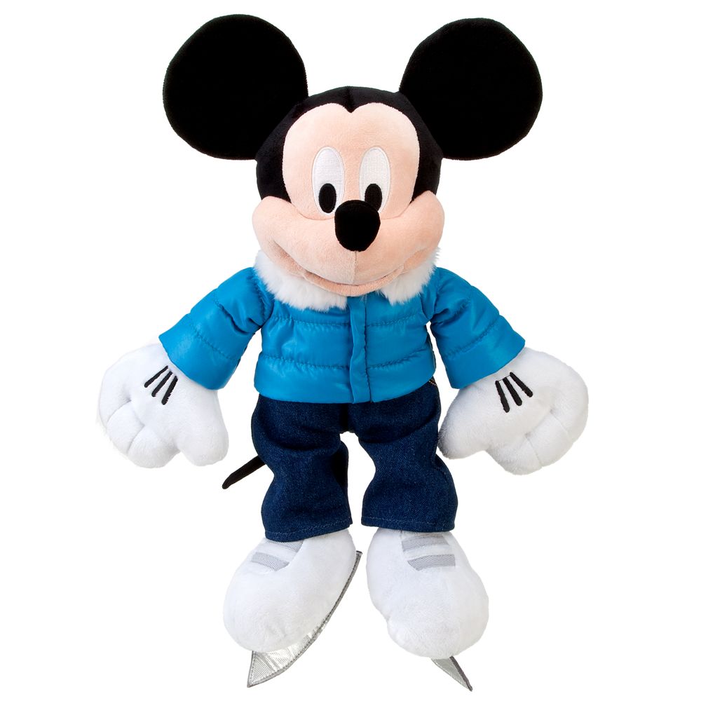 2011 Ice Skating Mickey Mouse Plush Toy -- 19 H