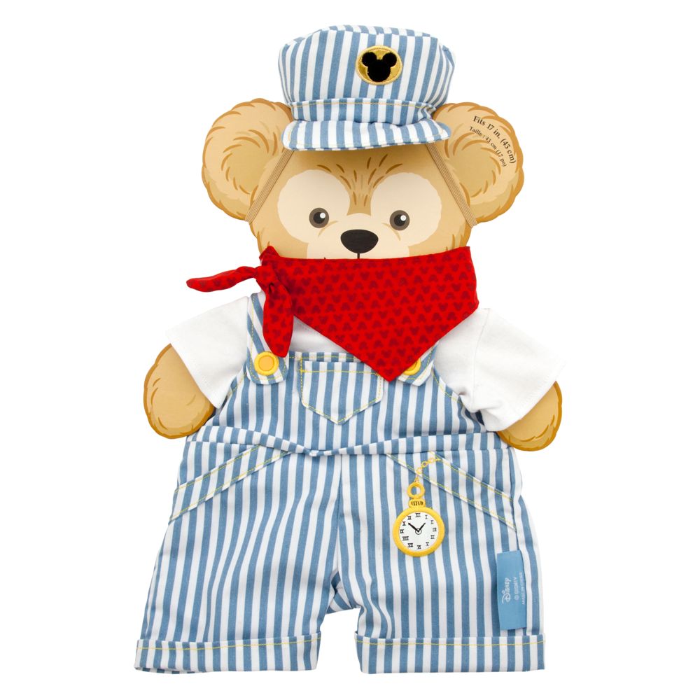 Duffy the Disney Bear Train Engineer Costume - 17''