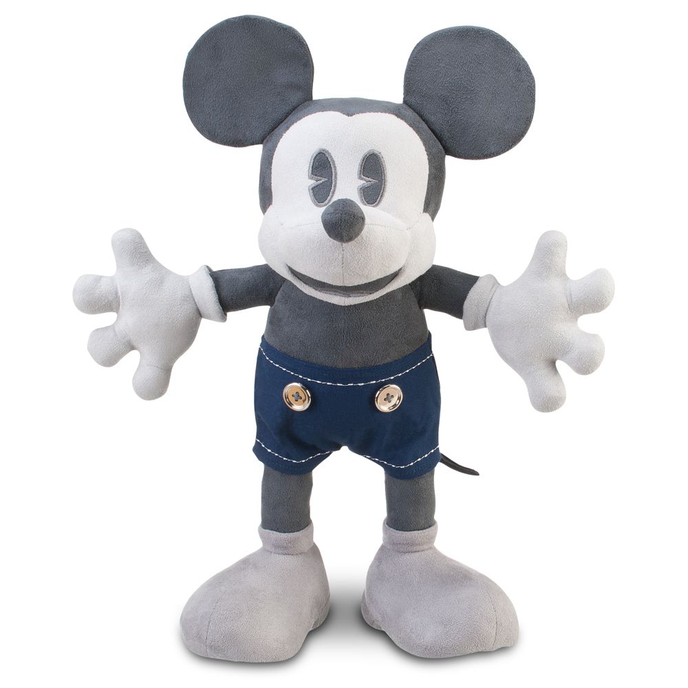 D23 Exclusive 25th Anniversary Mickey Mouse Plush Toy -- 18'' H
