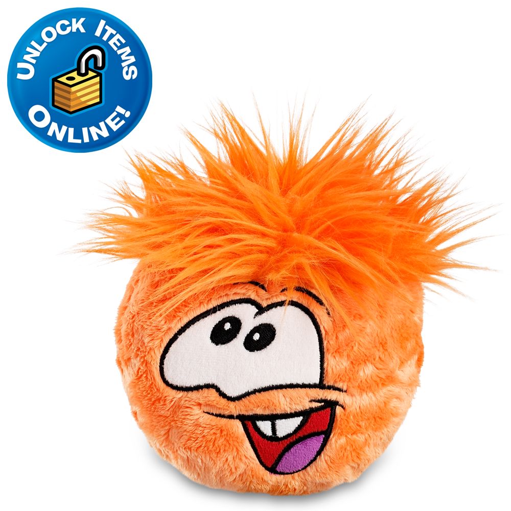 Club Penguin Orange Pet Puffle -- 6
