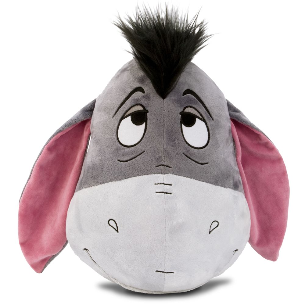 Eeyore Plush Head Cushion Pillow -- 16'' H