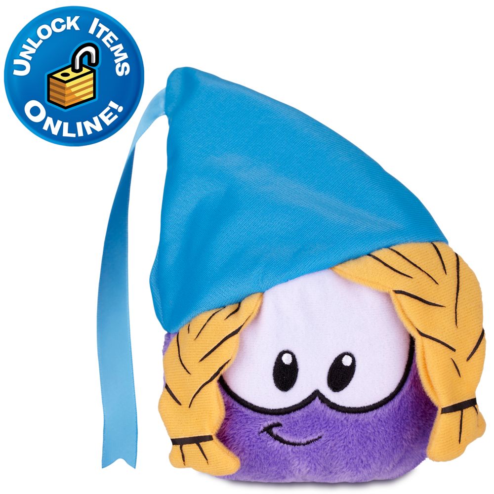 Club Penguin Princess Purple Pet Puffle Plush -- 4'' H