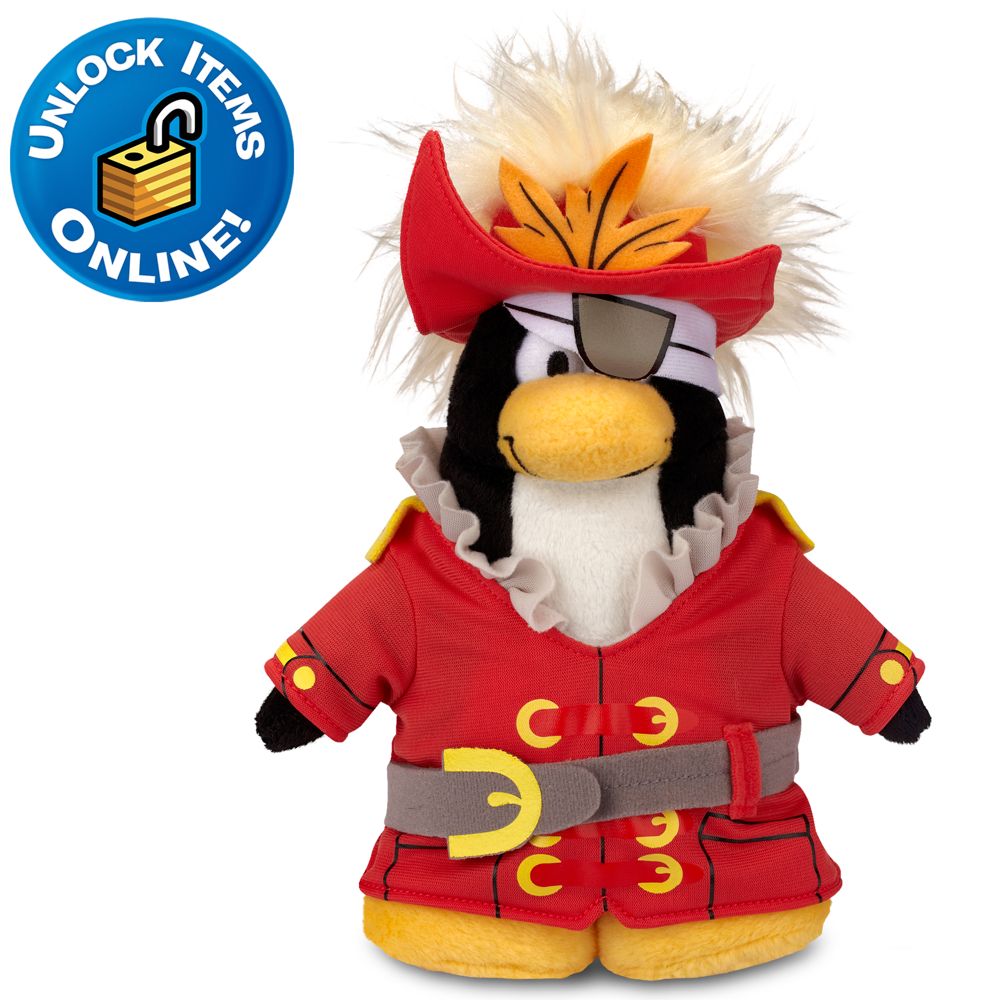 Club Penguin 6 Penguin Plush -- Swashbuckler