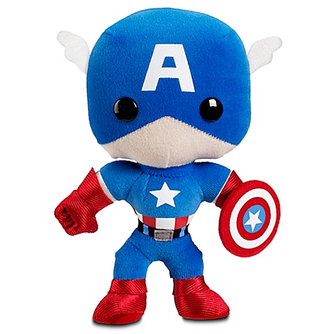 Captain America Plushie by Funko -- 7 1/2'' H