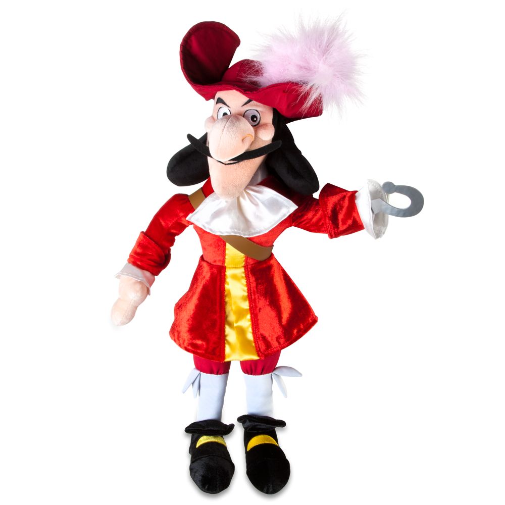 captain hook plush doll