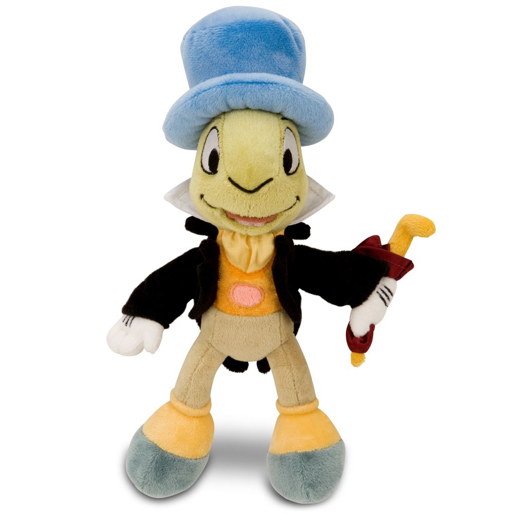 Mini Bean Bag Jiminy Cricket Plush Toy -- 9'' H