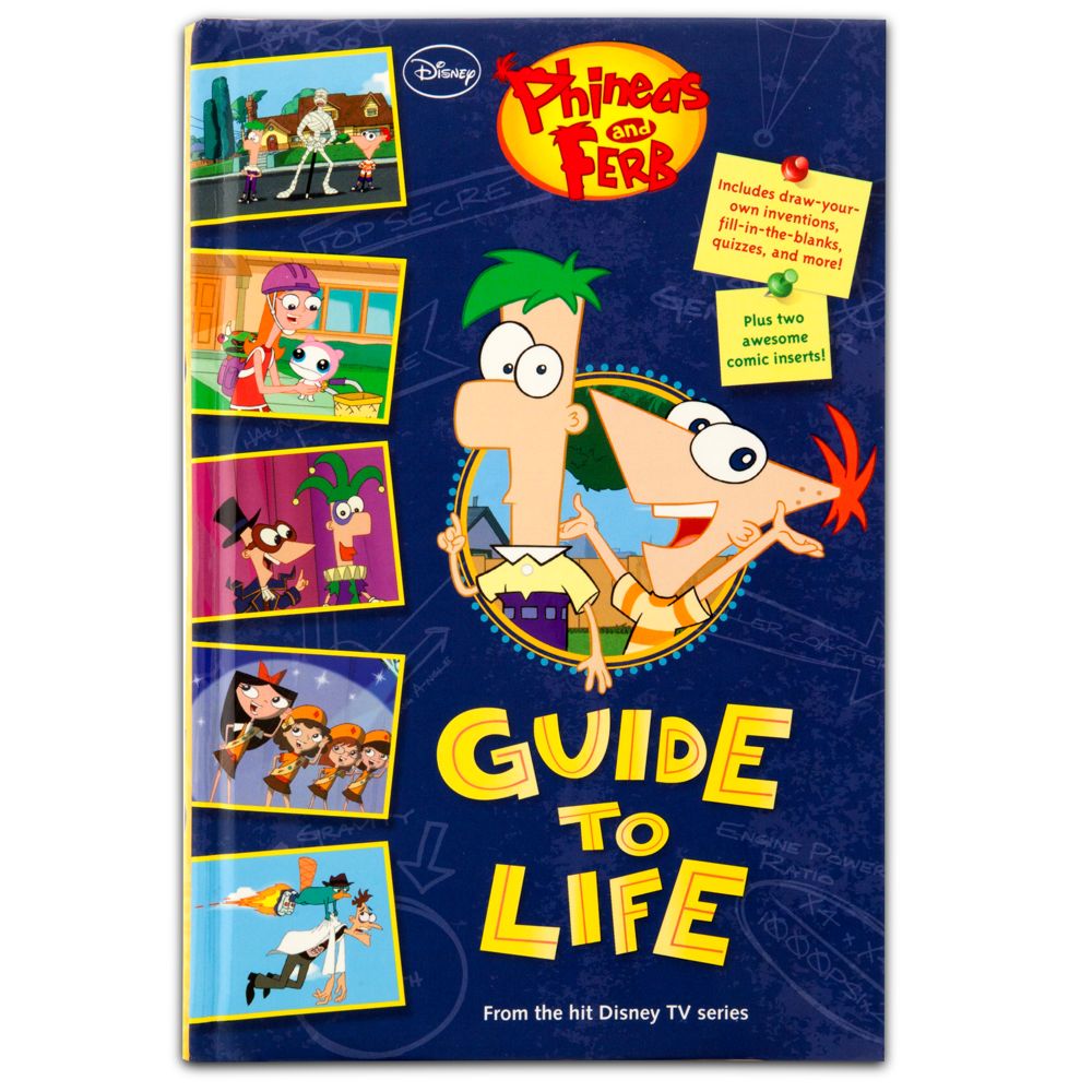 Phineas and Ferb's Guide to Life Book