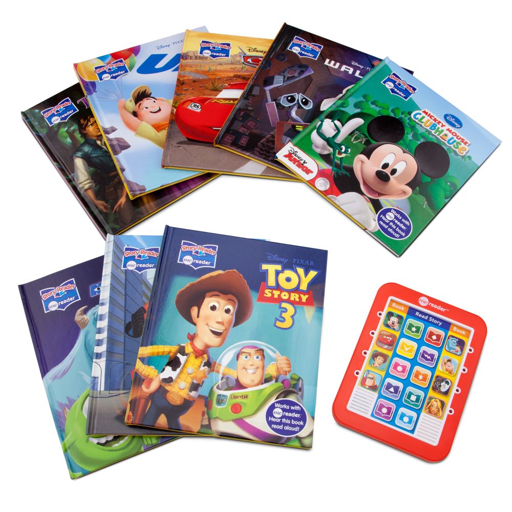 Electronic Reader and 8-Book Library -- Disney Modern