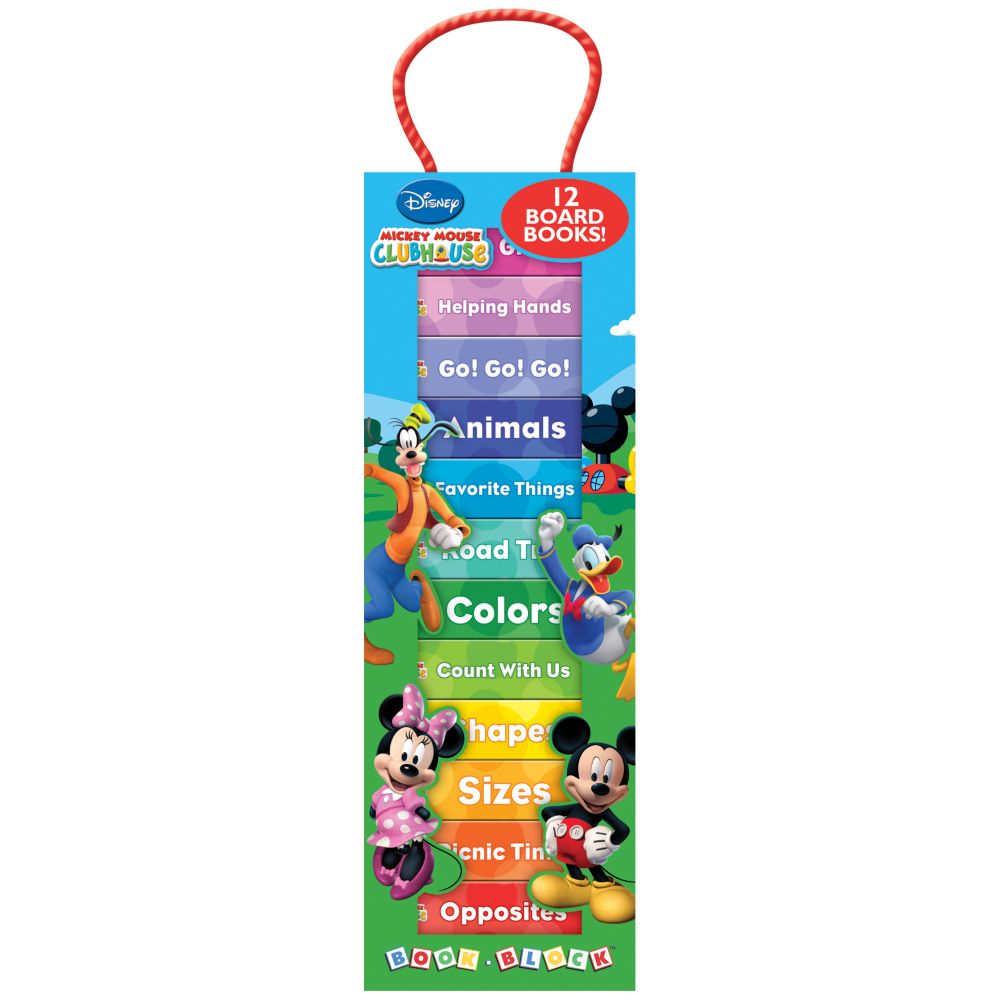 Mickey Mouse Clubhouse Book Block Set -- 12-Pc.