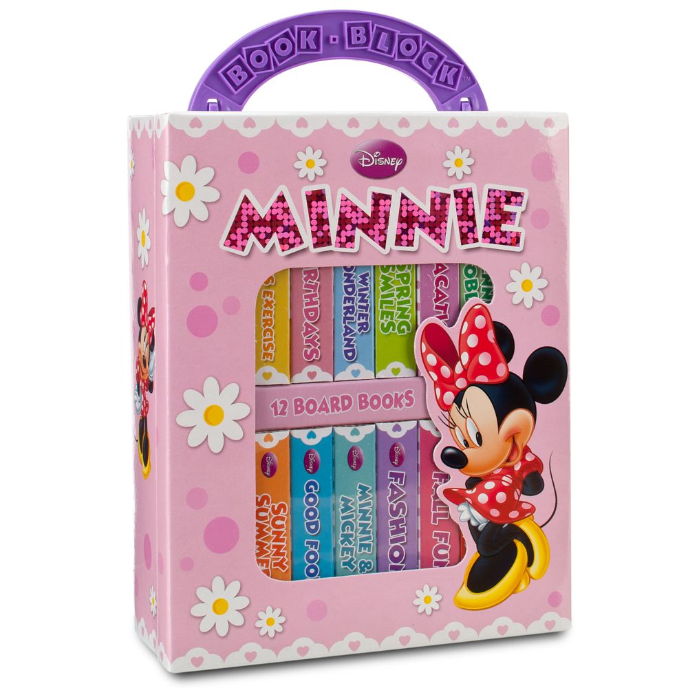 Minnie Mouse Book Block Set -- 12-Pc.
