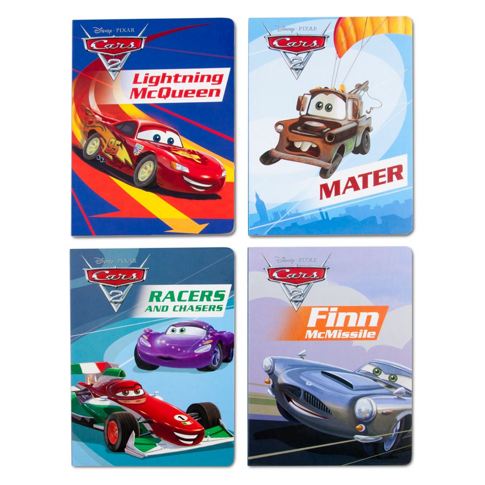 Cars 2 ''Too Fast!'' Book Boxed Set -- 4-Pc.