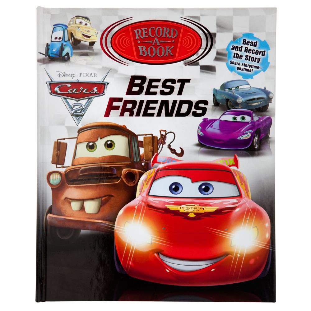 Cars 2 Best Friends Record-A-Book