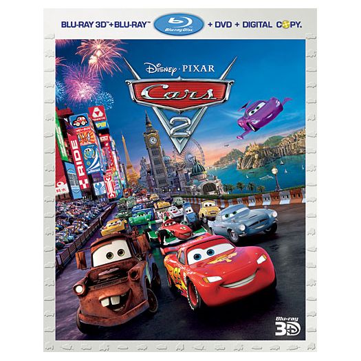 5-Disc Cars 2 Blu-Ray Combo Pack