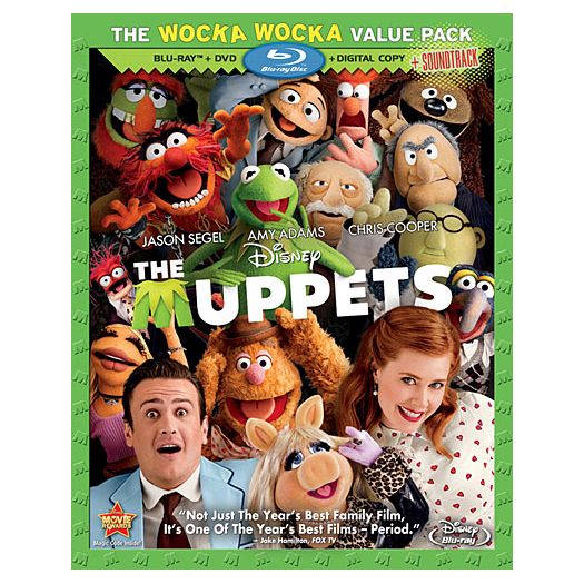 3-Disc The Muppets Blu-ray + DVD + Disney File Combo Pack