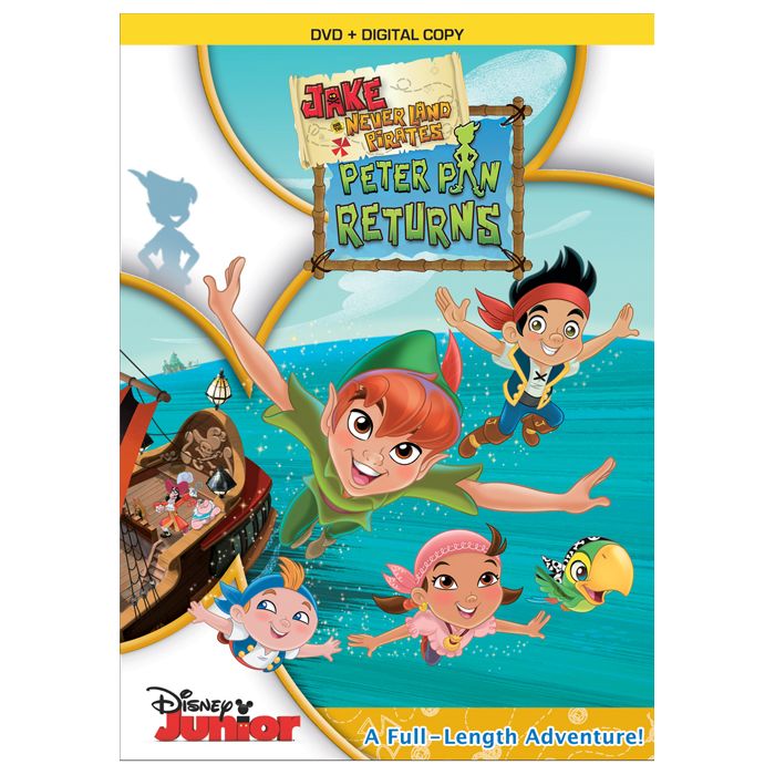 Jake and the Never Land Pirates: Peter Pan Returns! DVD