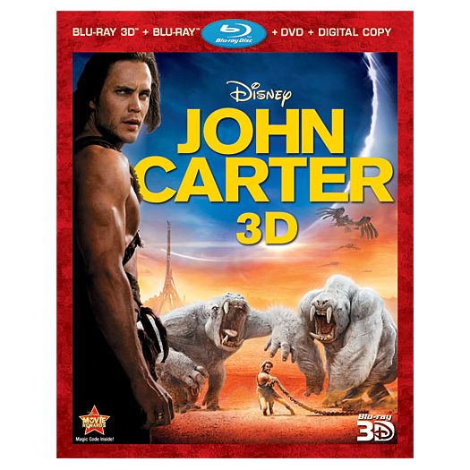 Pre-Order John Carter 4-Disc 3D Blu-ray, DVD, and Digital File Combo Pack