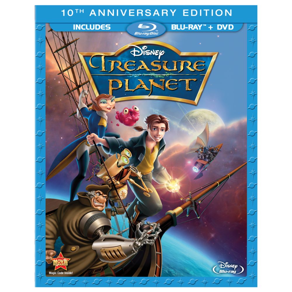 Pre-Order 2-Disc Treasure Planet 10th Anniversary Blu-ray and DVD Combo Pack
