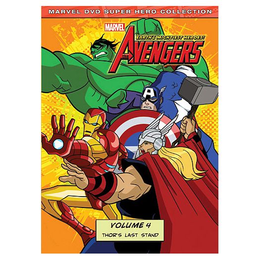 Marvel the Avengers: Earth's Mightiest Heroes! Volume 4 DVD