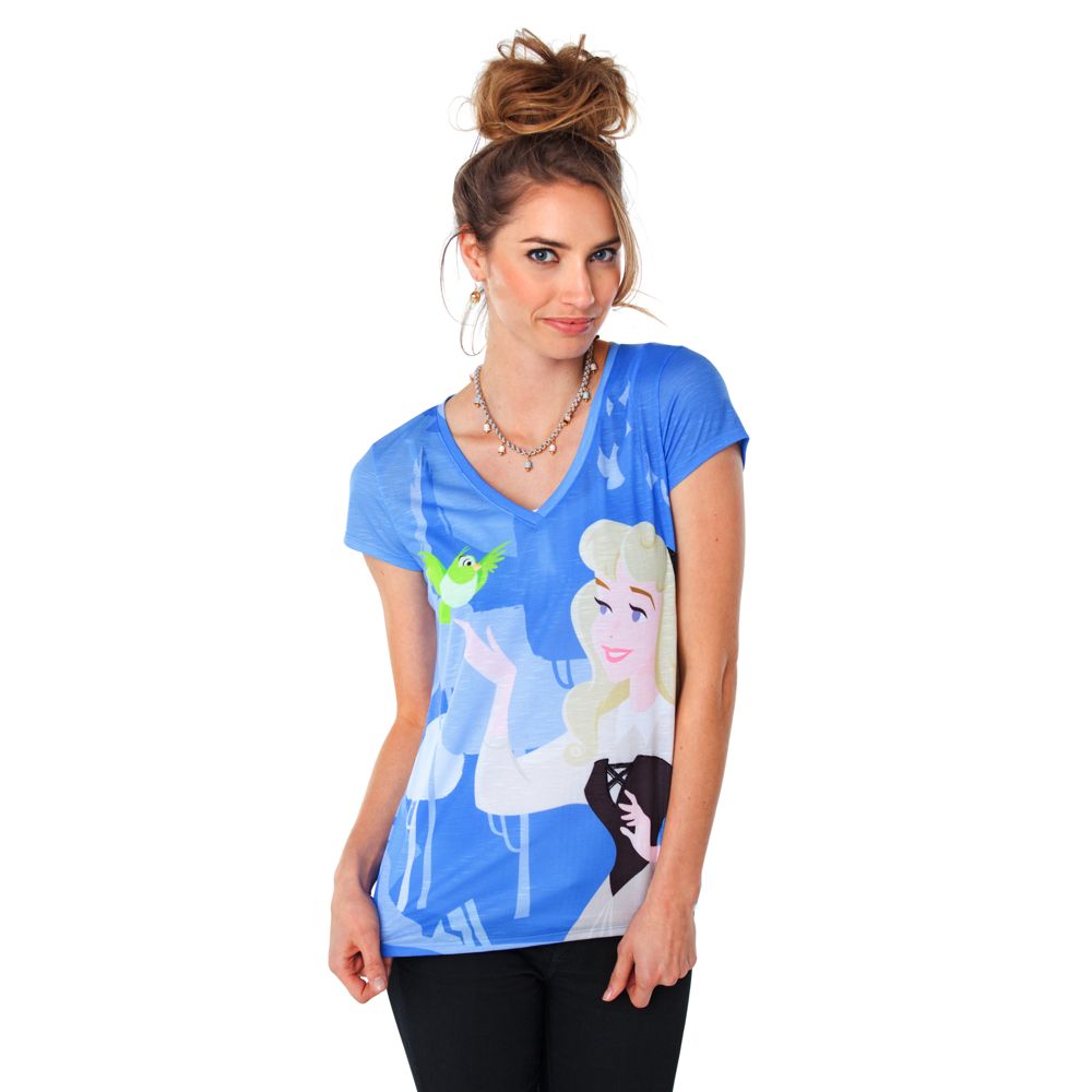 ''The Art of the Disney Princess'' Sleeping Beauty Tee for Women by Disney Couture