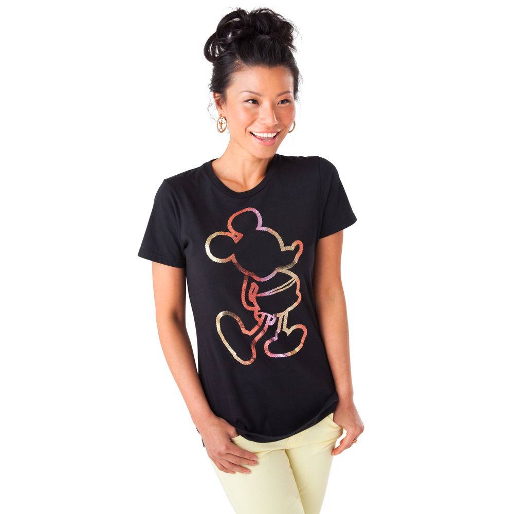 Kidada for Disney Store Silhouette Mickey Mouse Tee for Women
