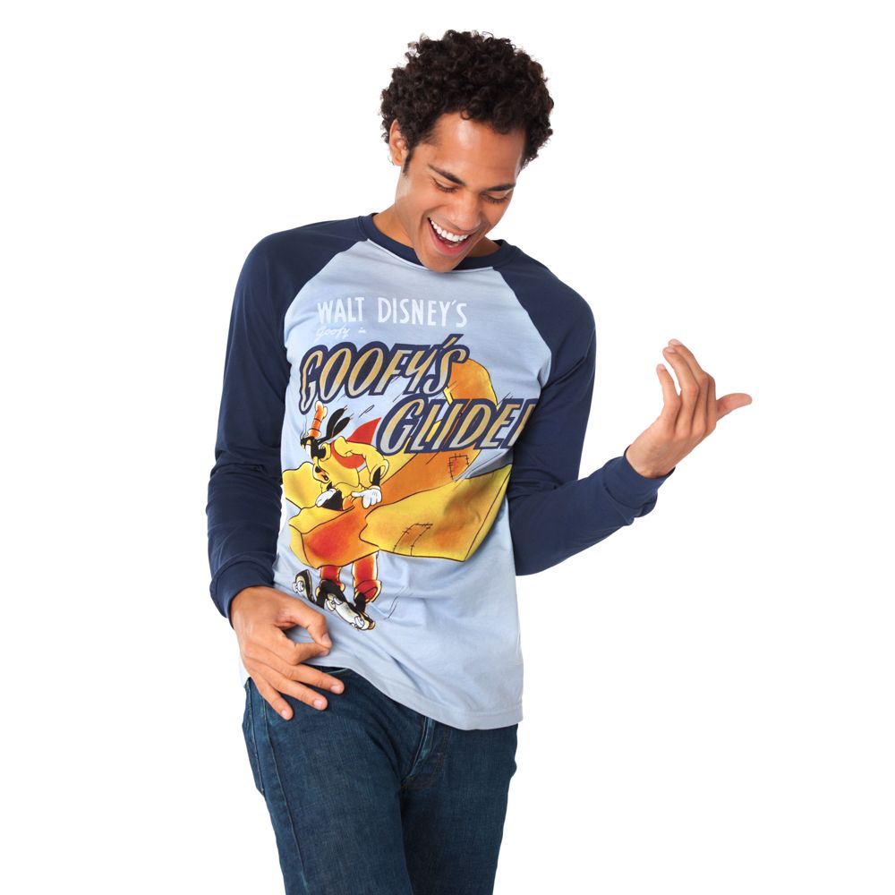 Long Sleeve ''Goofy's Glider'' Goofy Tee for Men