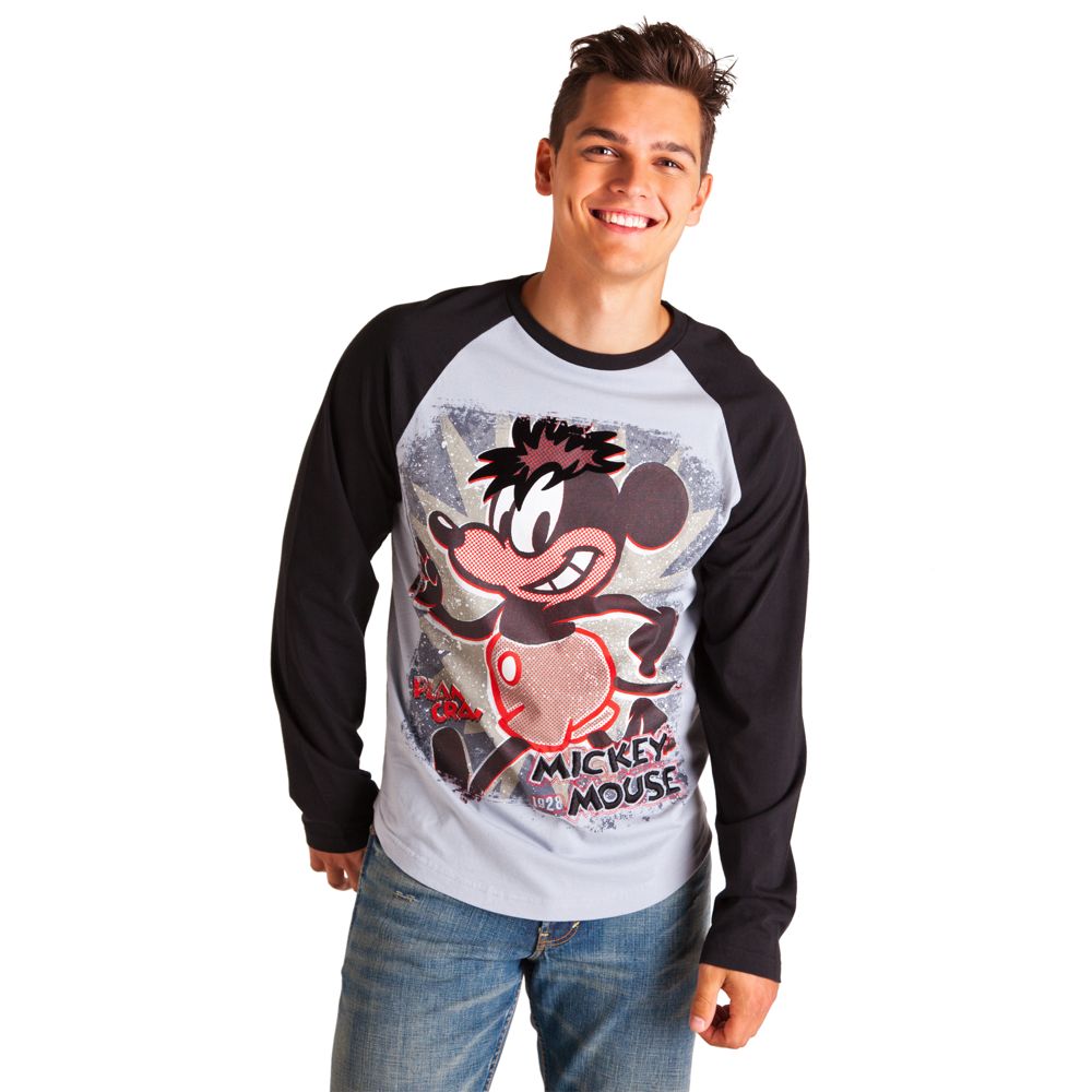Mickey Mouse Raglan Tee for Men - Artist Series One