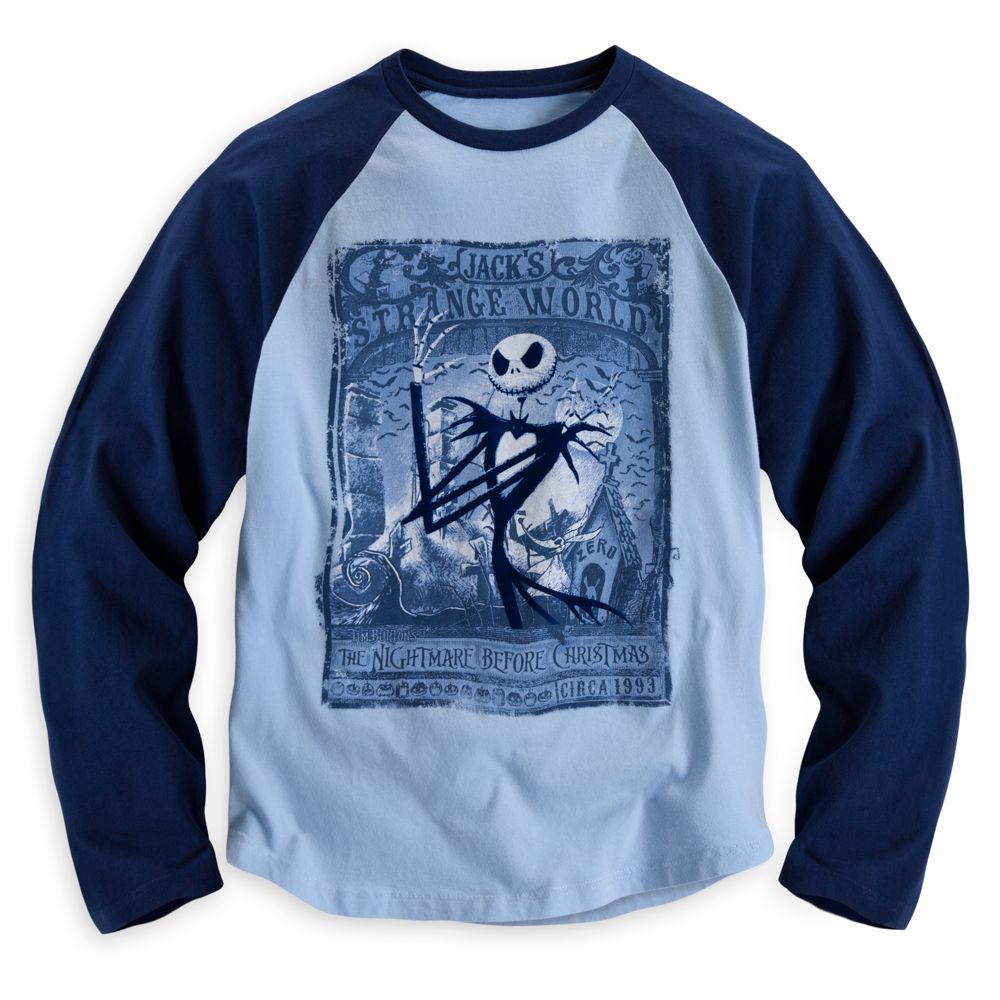 Jack Skellington Raglan Tee for Men - Artist Series One