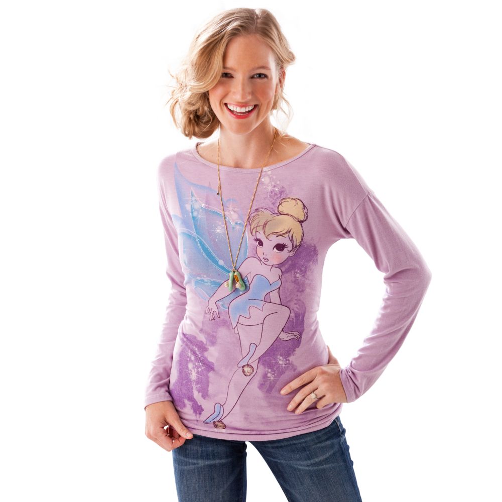 Tinker Bell Tee for Women - Long Sleeve