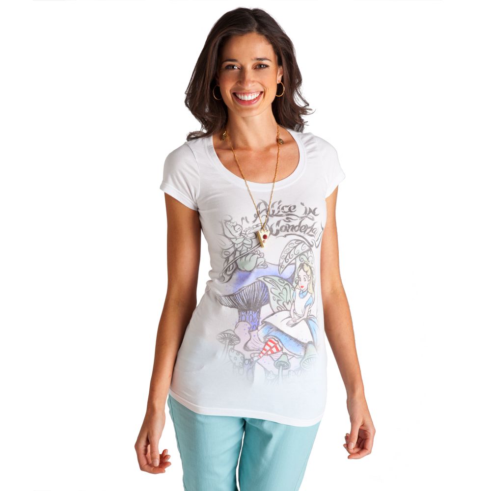 Alice in Wonderland Tee for Women