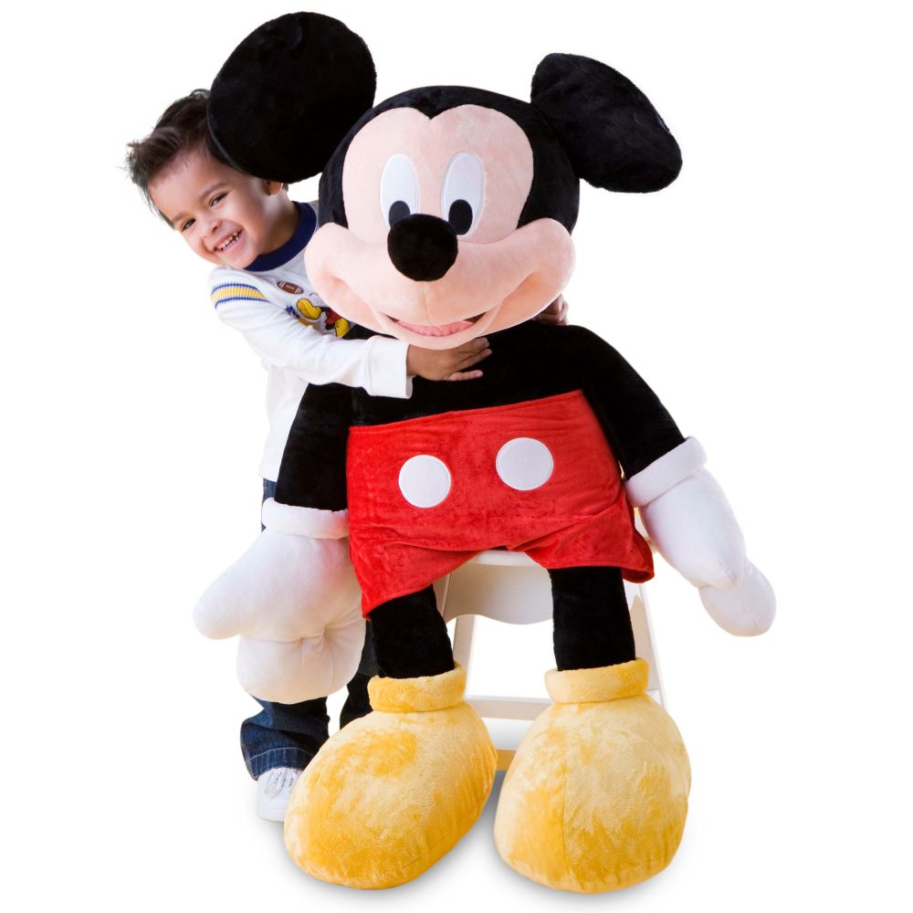 Jumbo Mickey Mouse Plush Toy -- 41'' H