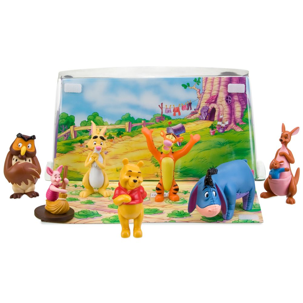 Winnie the Pooh Figure Play Set -- 7-Pc.