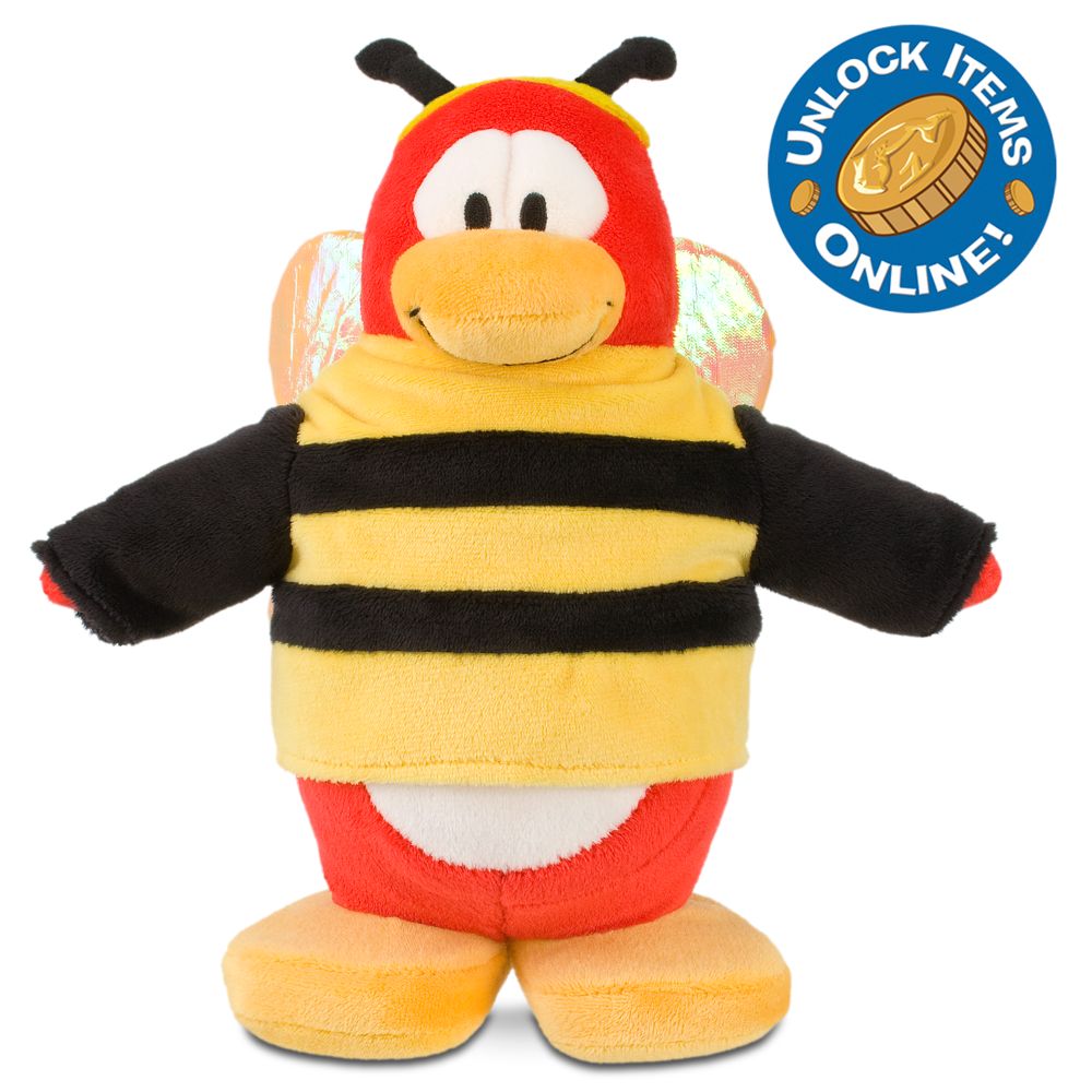 Club Penguin 9'' Penguin Plush -- Bumble Bee