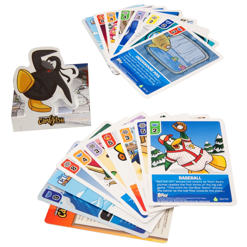 Club Penguin Card-Jitsu Series #1 Re-Release (Single & Double Wide Blister) -- Series 1