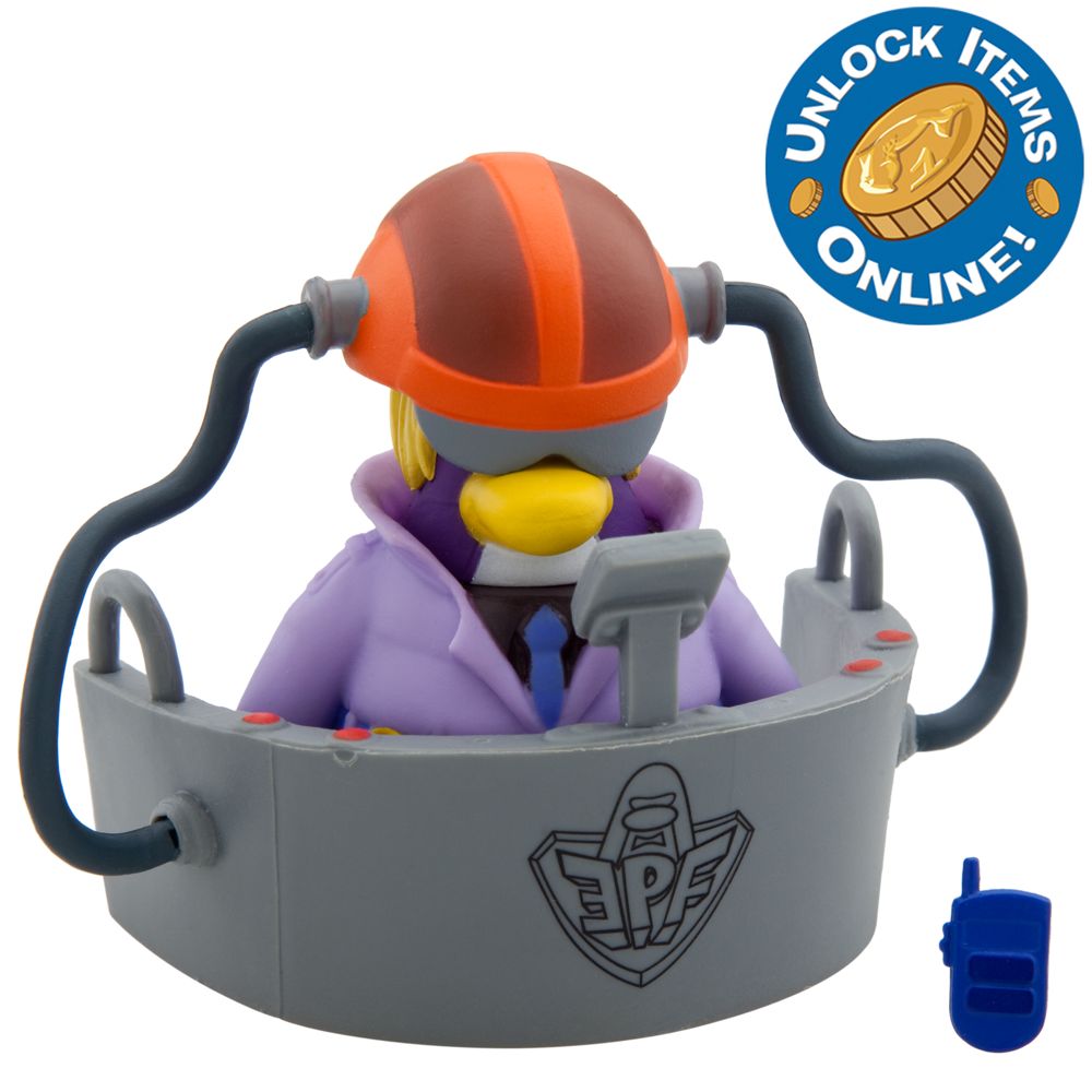 Club Penguin Mix 'N Match Figure Pack -- 2'' H -- Dot the Disguise Gal