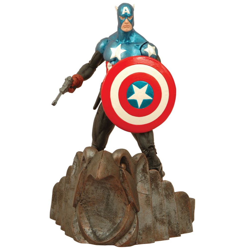 Marvel Select Captain America Action Figure -- 7'' H