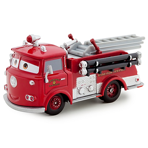   Engine on New Disney Pixar Cars 2 Red Fire Engine Truck Diecast In Collector S