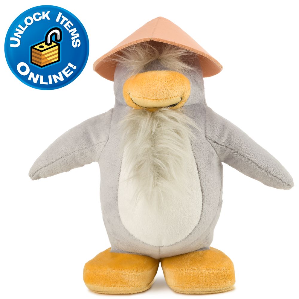 Club Penguin 9'' Penguin Plush -- Sensei