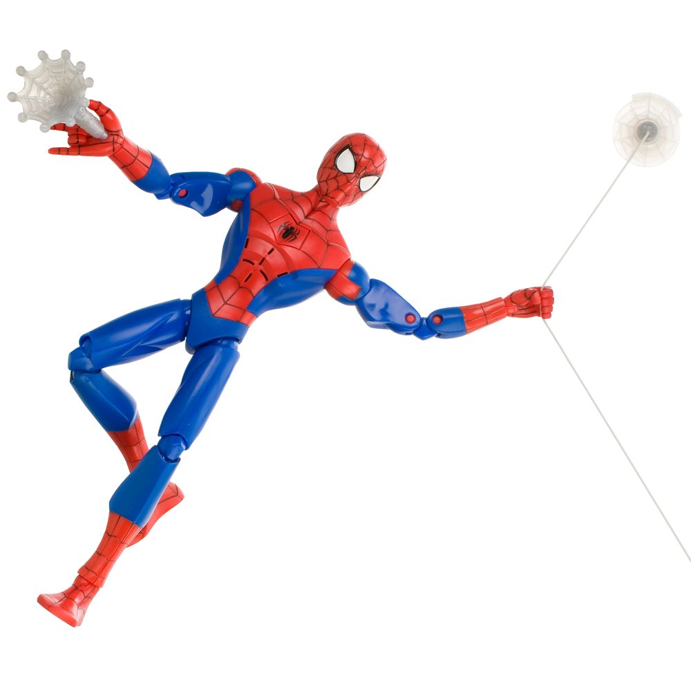 Wisecracking Spider-Man Action Figure -- 12'' H