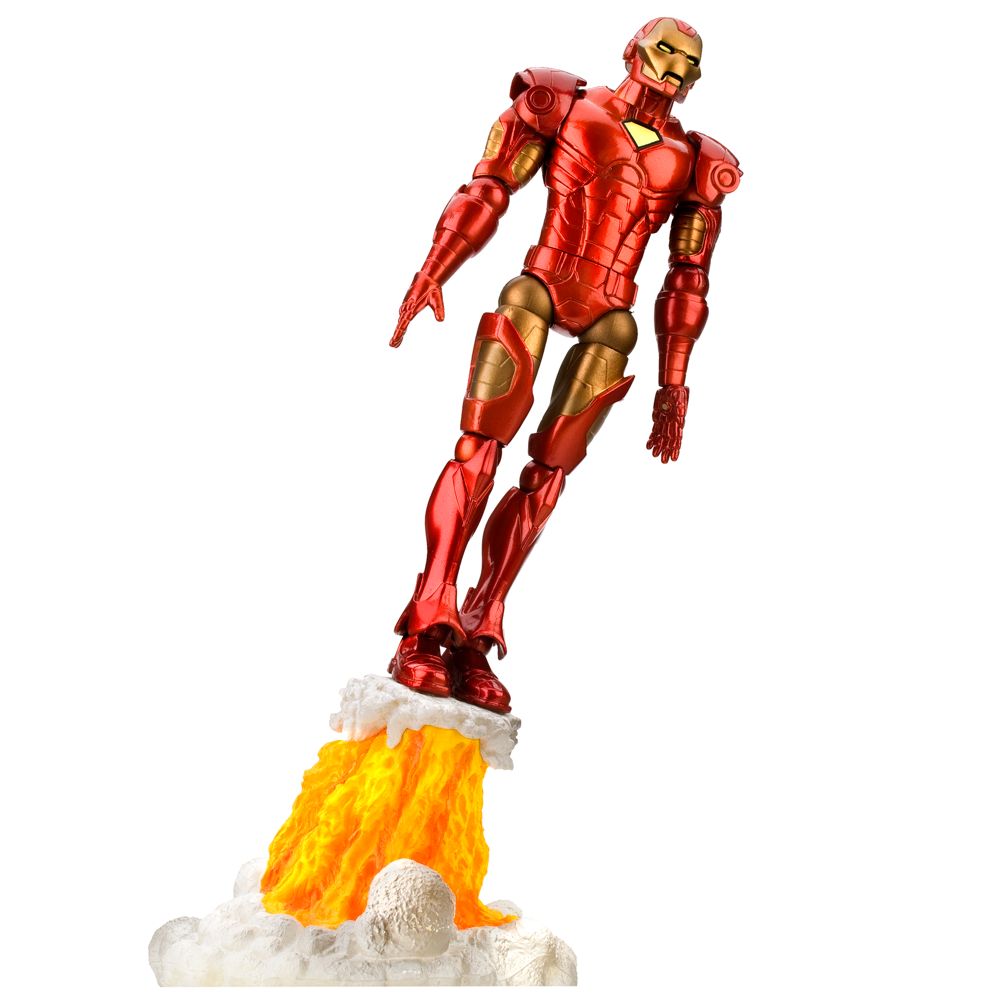Marvel Select Iron Man Action Figure -- 7'' H