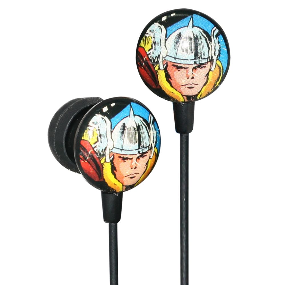 Earbud Style Marvel Comics Thor Headphones